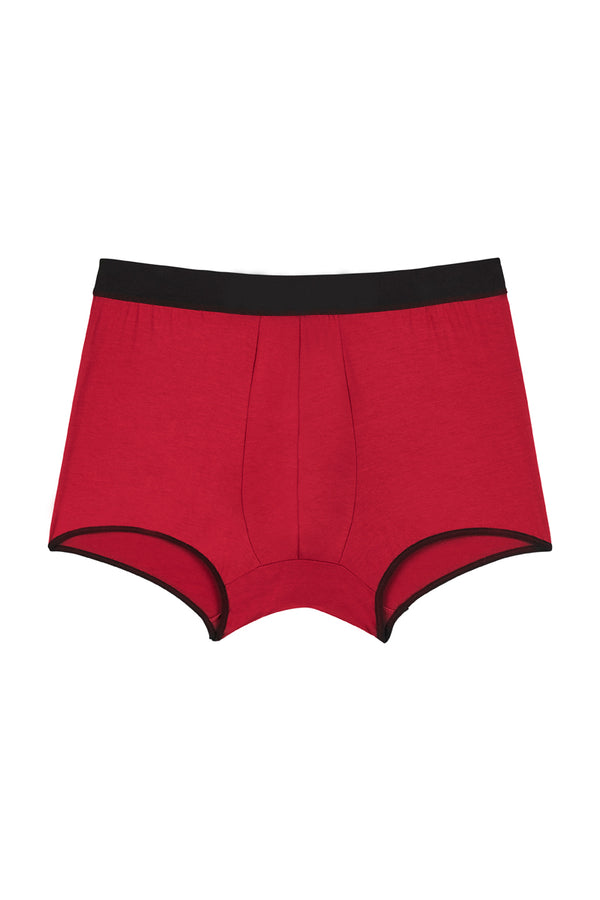 sleeping with jacques SWJ TRUNK BLACK ON RED