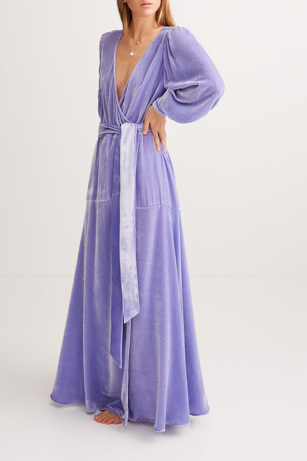 Sleeping With Jacques SYLVIA DRESS JACARANDA