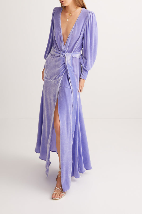 Sleeping With Jacques SYLVIA DRESS JACARANDA