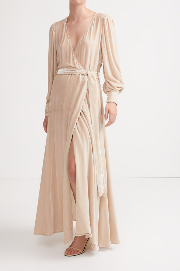 Sleeping With Jacques SYLVIA DRESS SAND