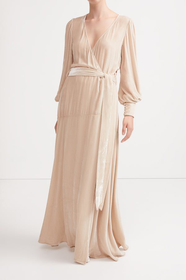 Sleeping With Jacques SYLVIA DRESS SAND