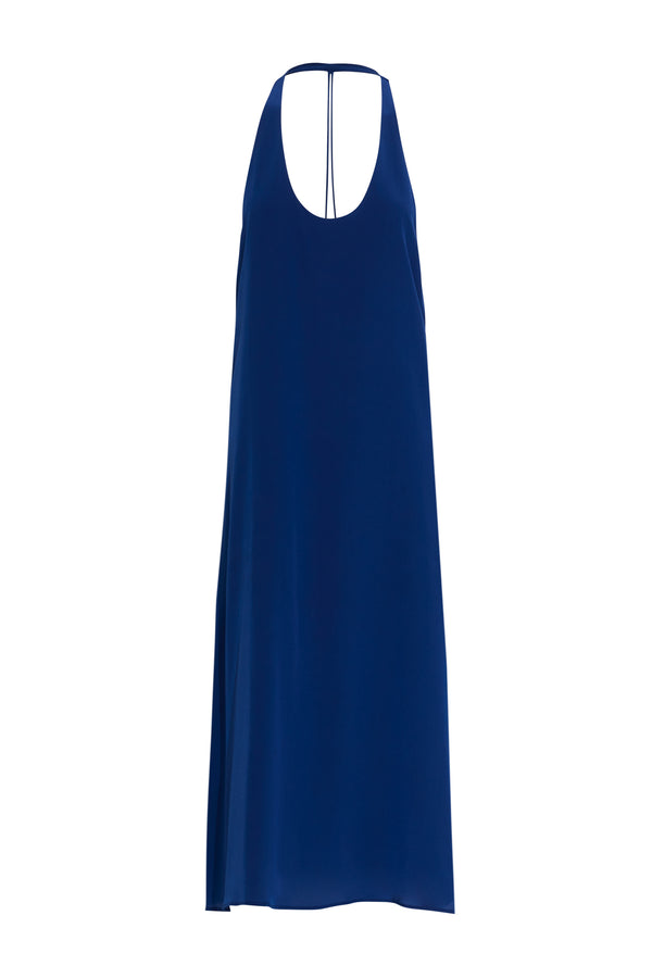 sleeping with jacques T-BOZ SLIP DRESS MONACO BLUE