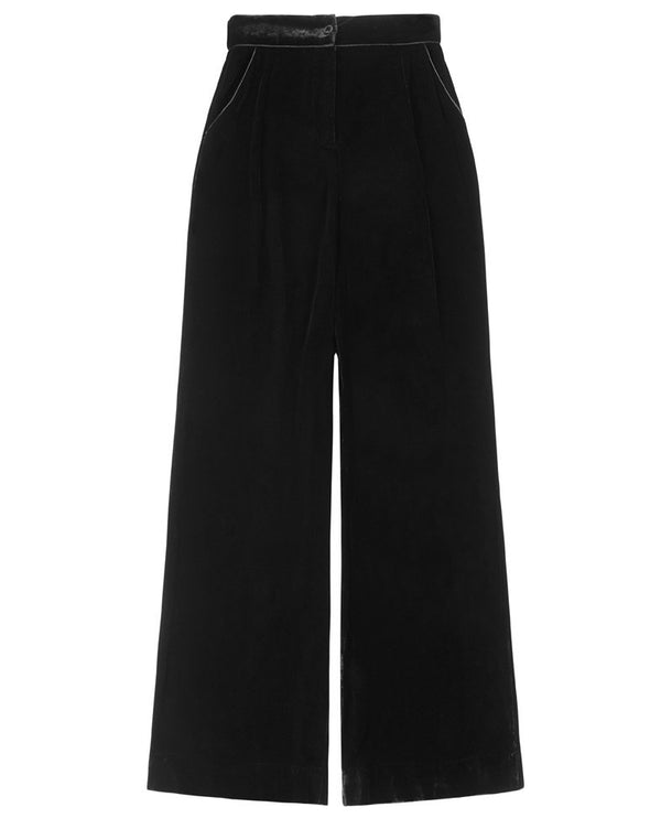 sleeping with jacques VELVET BOTTOM BLACK