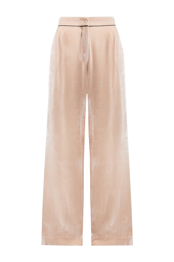 sleeping with jacques VELVET BOTTOM DUSTY ROSE