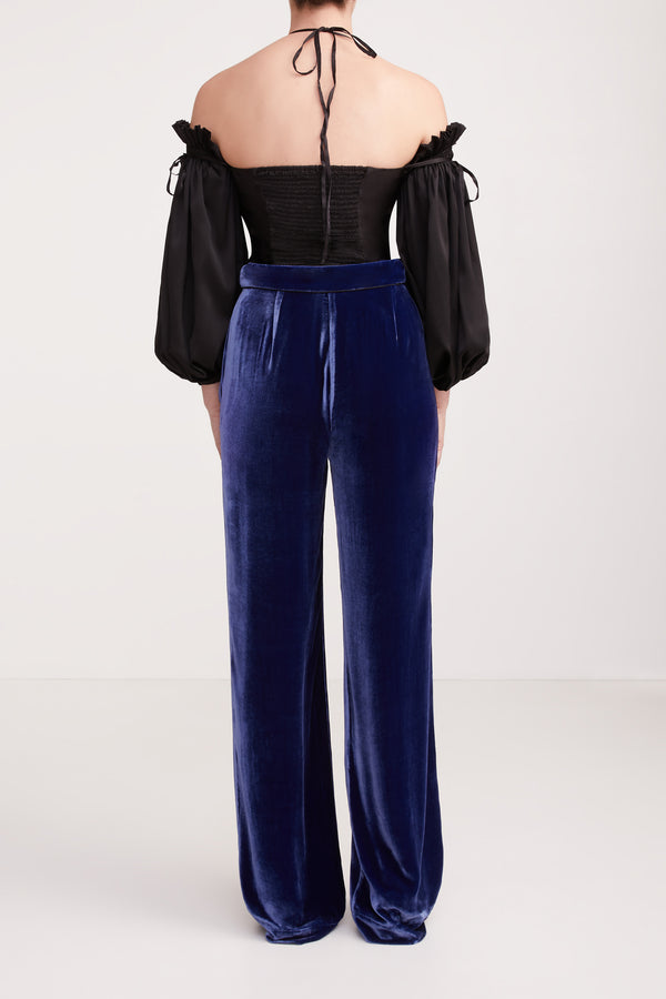 Sleeping With Jacques VELVET BOTTOMS BLUE DEPTHS