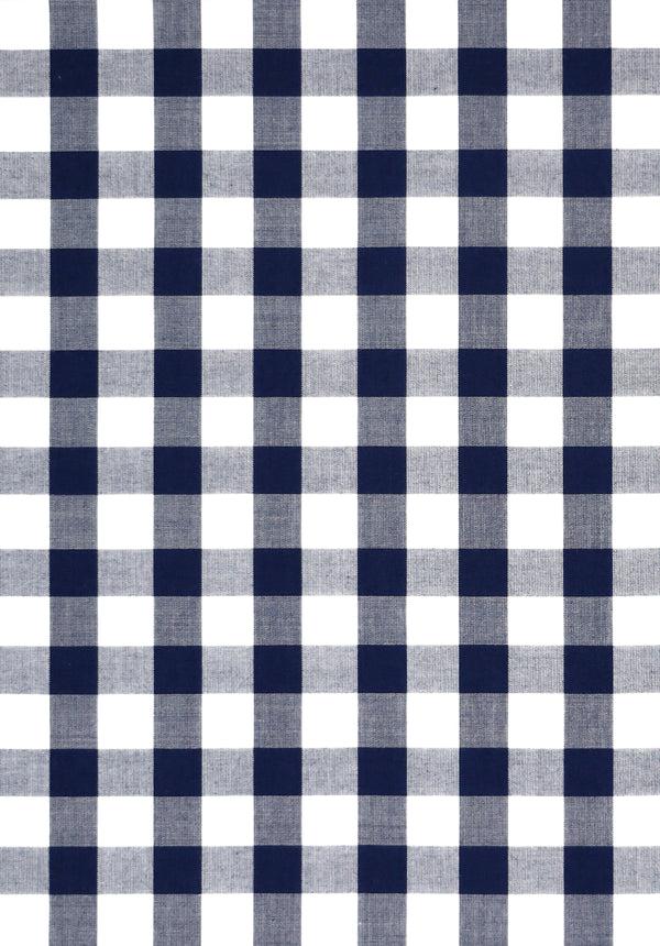 Sleepy Jones Henry Pajama Set In Large Navy Gingham