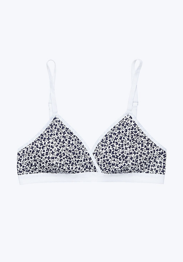 sleepy jones Liberty Hepworth Triangle Bra in Gracey Floral