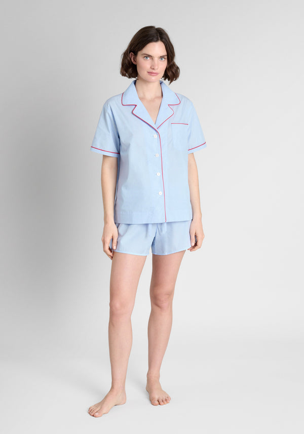Sleepy Jones Corita Set In Blue End On End