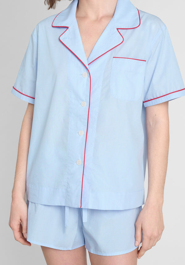 Sleepy Jones Corita Set In Blue End On End