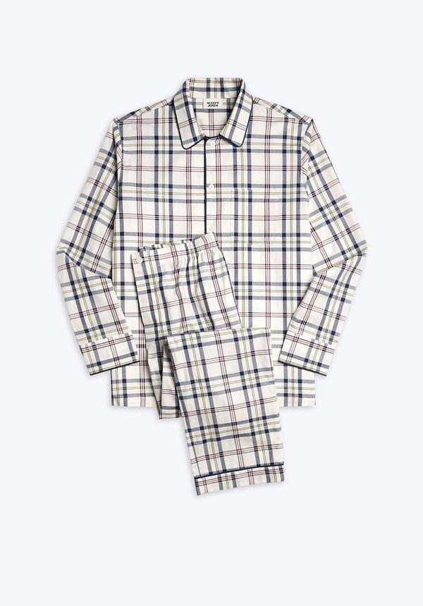 sleepy jones Henry Pajama Set in Madras Plaid