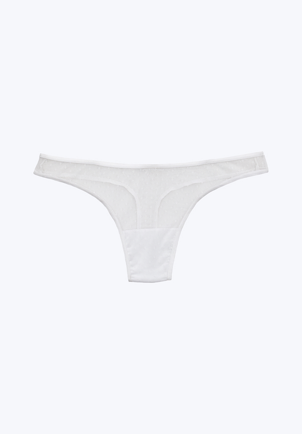 sleepy jones Mariko Thong in White Swiss Dot