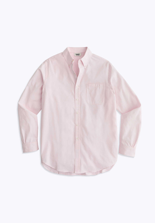 sleepy jones Penn Shirt in Pink Oxford