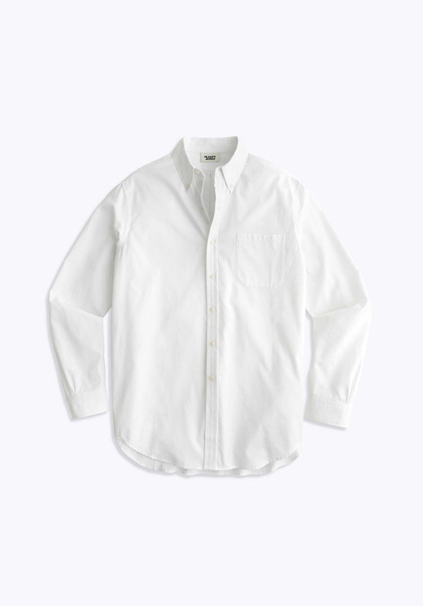 sleepy jones Penn Shirt in White Oxford