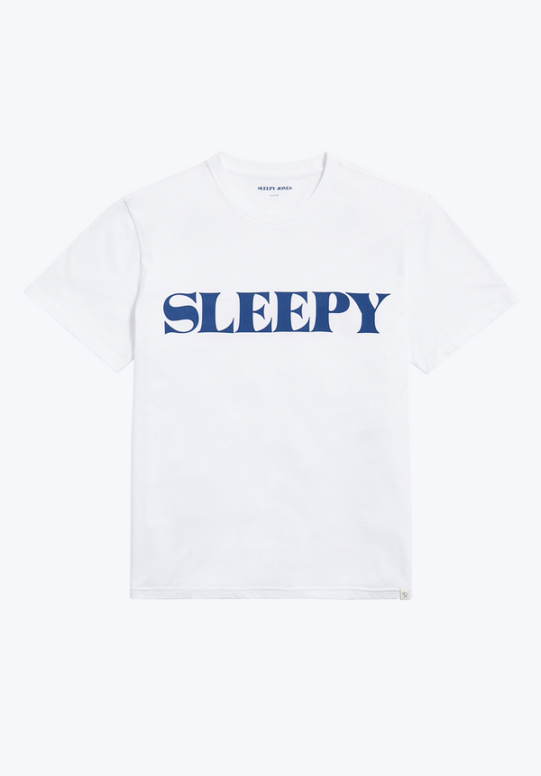 sleepy jones Sleepy Jones Logo T-Shirt in White