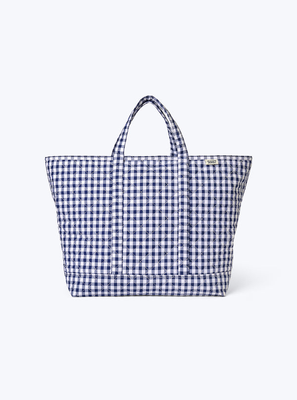 sleepy jones Weekender Bag in Quilted Gingham
