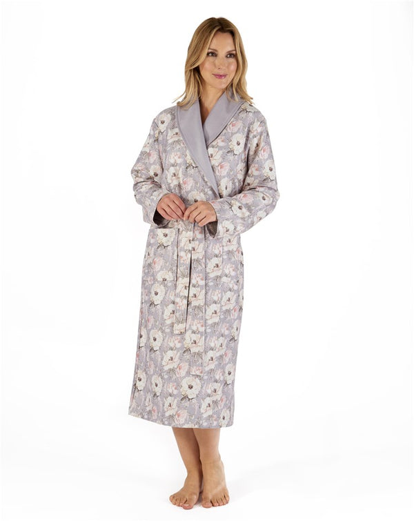 slenderella Bamboo and Cotton 46" Shawl Collar Wrap HC66350