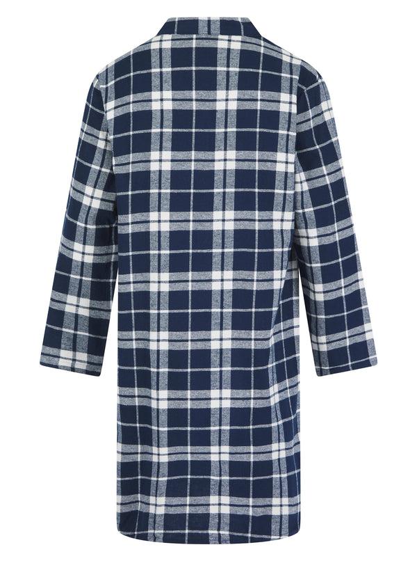 Slenderella Brushed Check 42" Woven Nightshirt WR04801