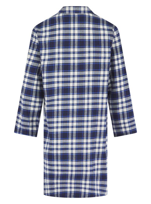 Slenderella Brushed Check Print 42" Woven Nightshirt WR04810