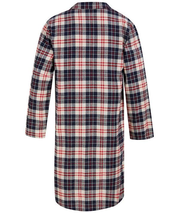 Slenderella Brushed Checked 42" Woven Nightshirt WR88820