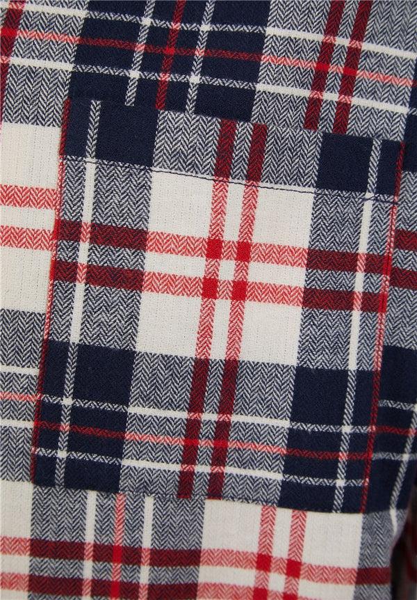 Slenderella Brushed Checked 42" Woven Nightshirt WR88820