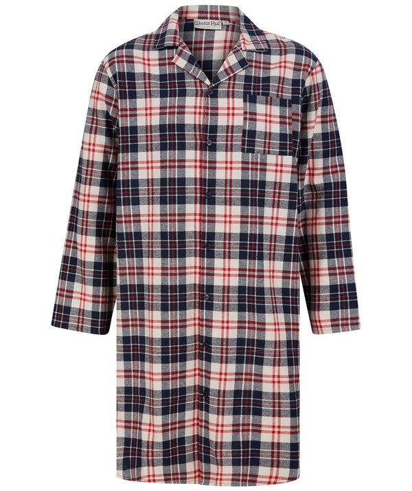 slenderella Brushed Checked 42" Woven Nightshirt WR88820