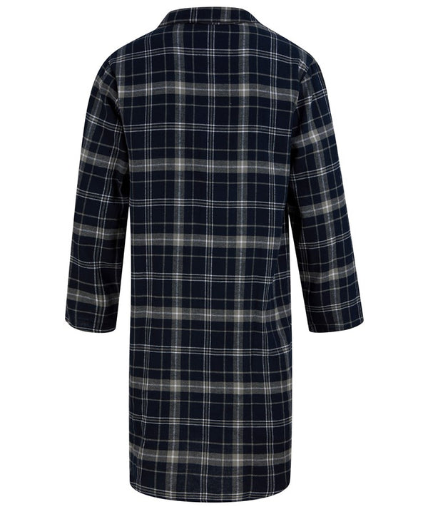 Slenderella Checked Flannel 42" Woven Nightshirt WR88805