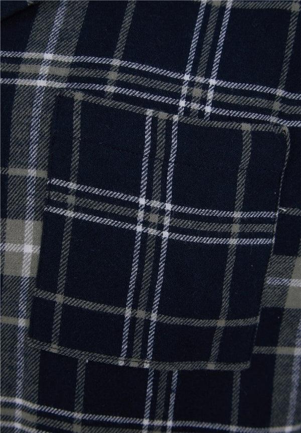 Slenderella Checked Flannel 42" Woven Nightshirt WR88805