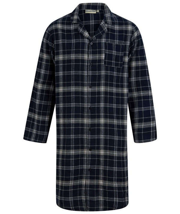 slenderella Checked Flannel 42" Woven Nightshirt WR88805