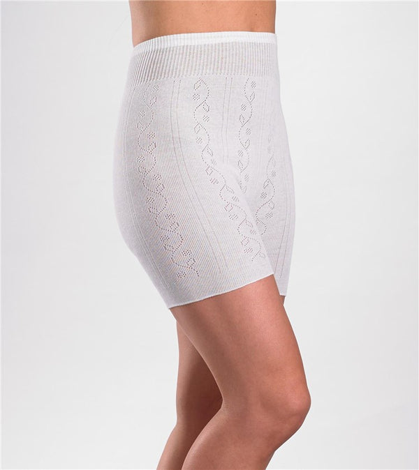 slenderella Chilprufe Fancy Knit Cotton Pantee CUW518