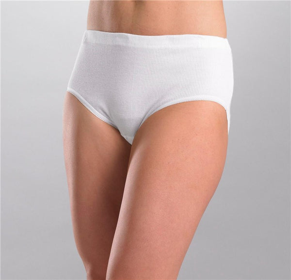 slenderella Chilprufe Rib Pattern Midi Brief CUW526