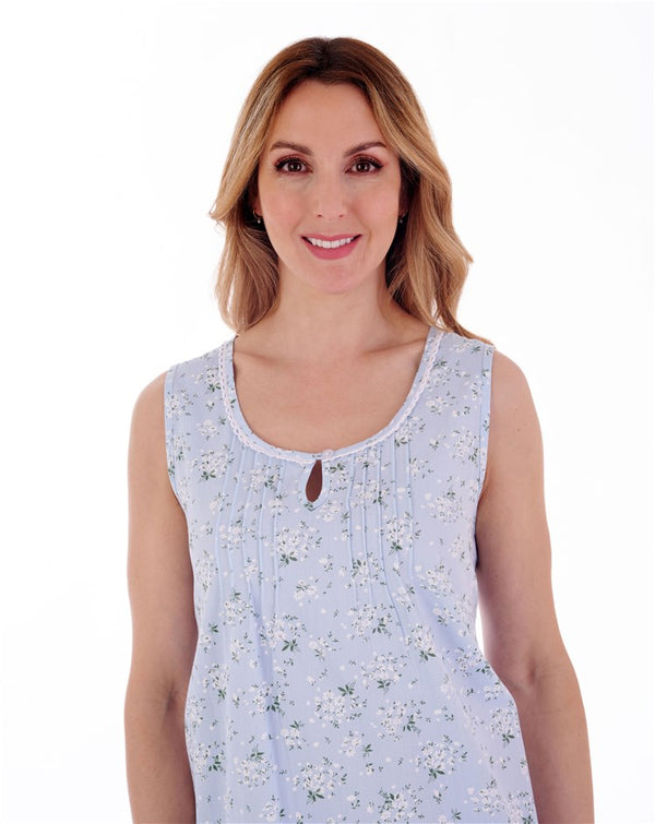 Slenderella Daisy Print 42" Woven Nightdress ND77260