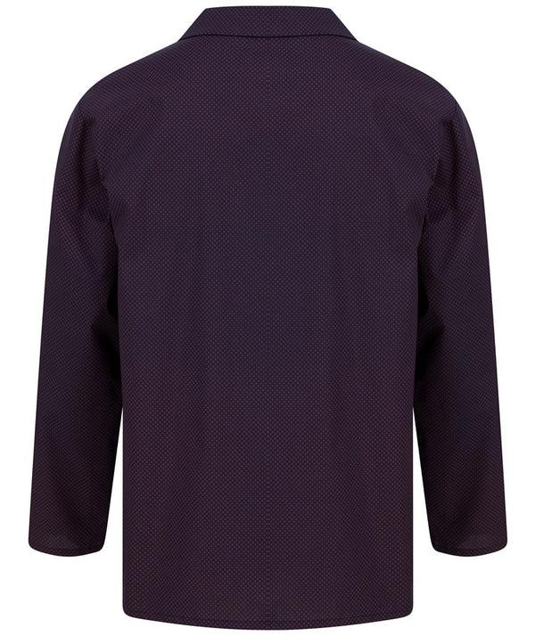 Slenderella Diamond Geo Print Tailored Button Through Woven Pyjama WR88833