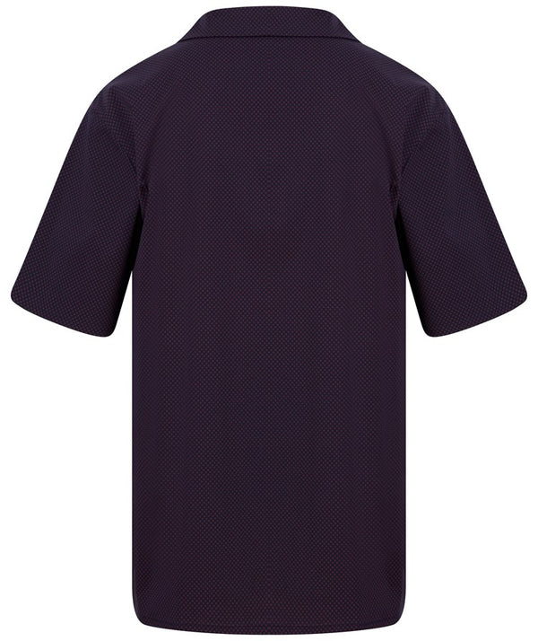 Slenderella Diamond Geo Print Tailored With Shorts Woven Pyjama WR88834