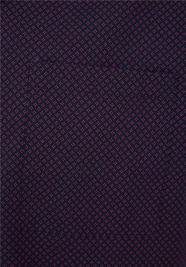 Slenderella Diamond Geo Print Tailored With Shorts Woven Pyjama WR88834