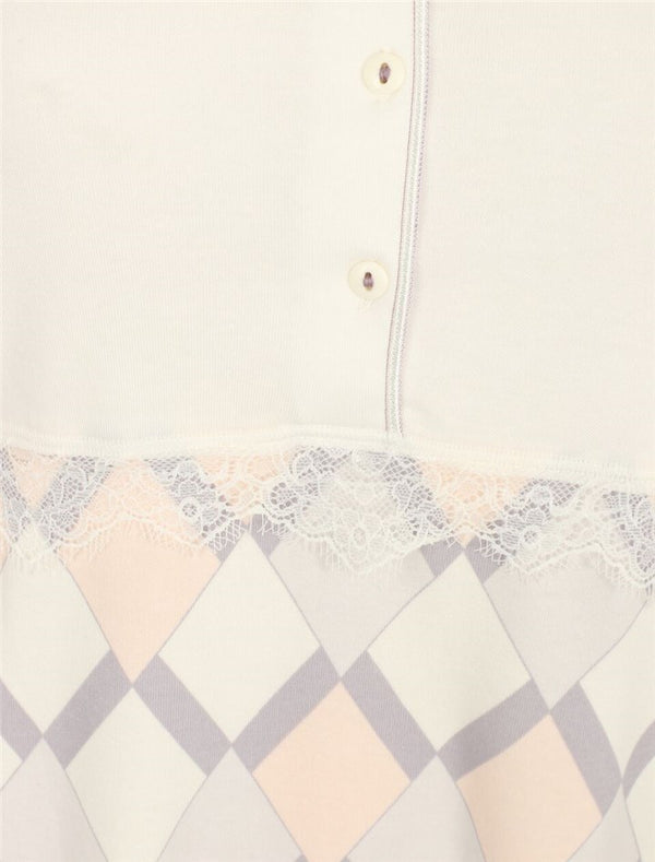 Slenderella Diamond Print 39" Jersey Nightdress ND2150