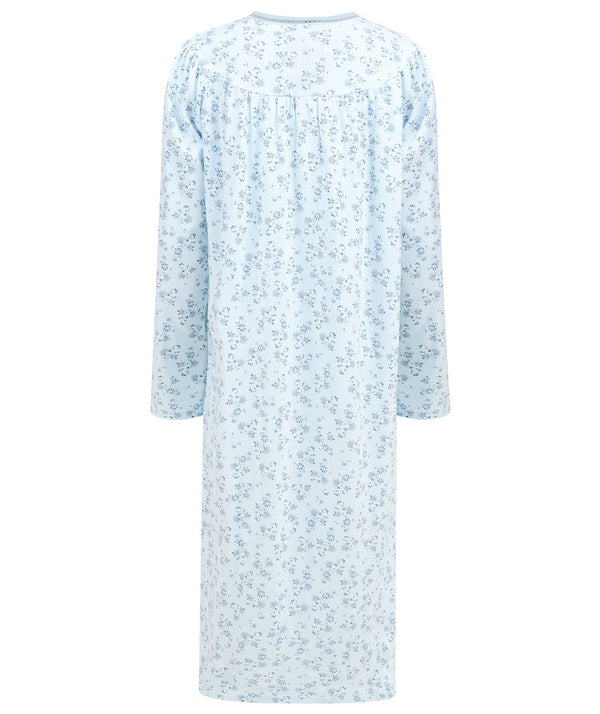 Slenderella Ditsy Floral 43" Jersey Nightdress ND4130