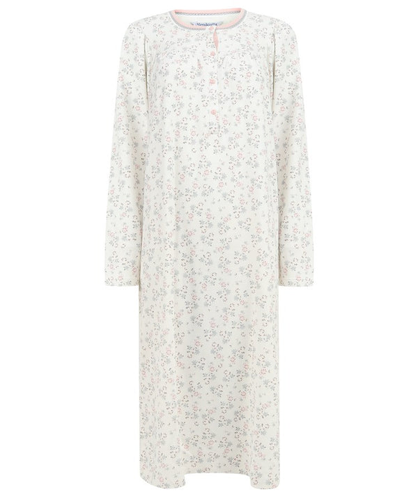 Slenderella Ditsy Floral 43" Jersey Nightdress ND4130