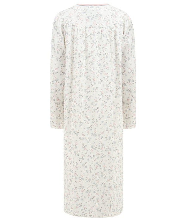 Slenderella Ditsy Floral 43" Jersey Nightdress ND4130