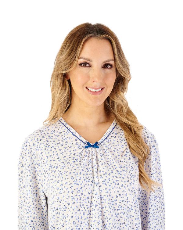 slenderella Ditsy Print 42" Jersey Nightdress ND08100
