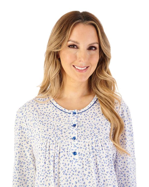 Slenderella Ditsy Print 45" Jersey Nightdress ND08102