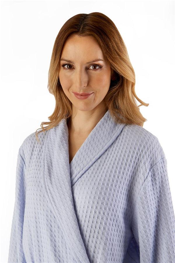 Slenderella Houndstooth Knit 46" Shawl Collar Wrap HC3301