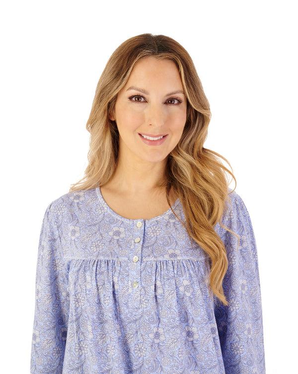 Slenderella Indi Print 45" Jersey Nightdress ND08107