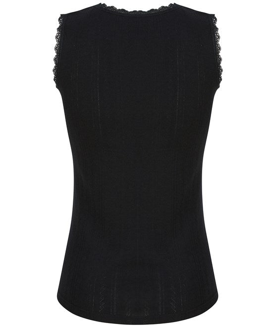 Slenderella Slenderella Brushed Thermal No Sleeve Top UW401