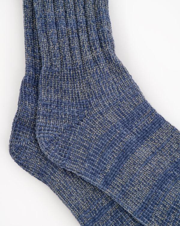 Slenderella Chenille Lurex Bedsock BS189