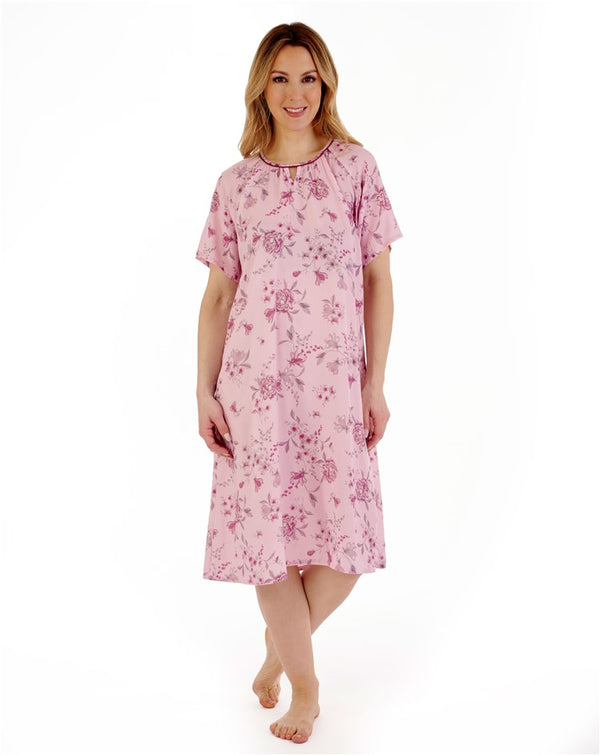 slenderella Floral Woven 40" Nightdress GL88711