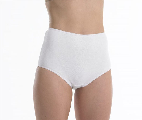 slenderella Slenderella Interlock Brief with Coloured Trim BF1