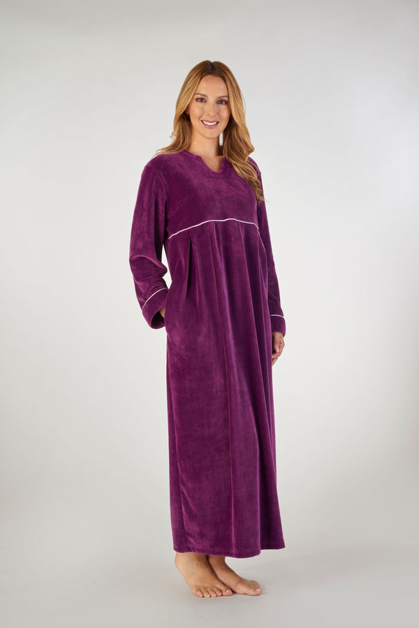 Slenderella Luxury Velvet 52" Kaftan GL2792