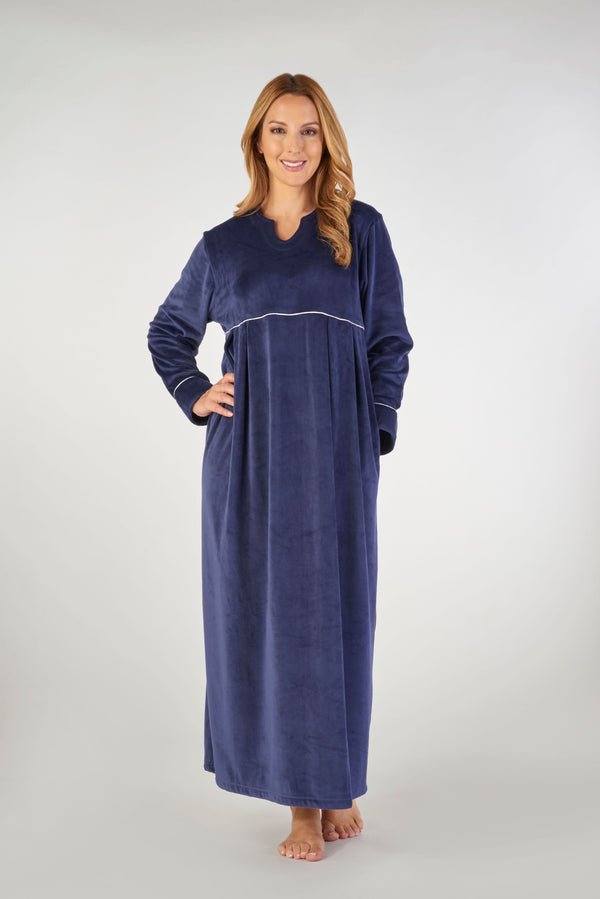 slenderella Luxury Velvet 52" Kaftan GL2792