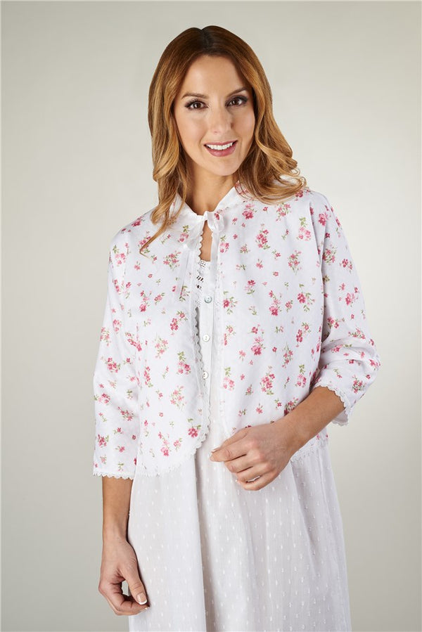 slenderella Mock Quilt Bedjacket BJ06601