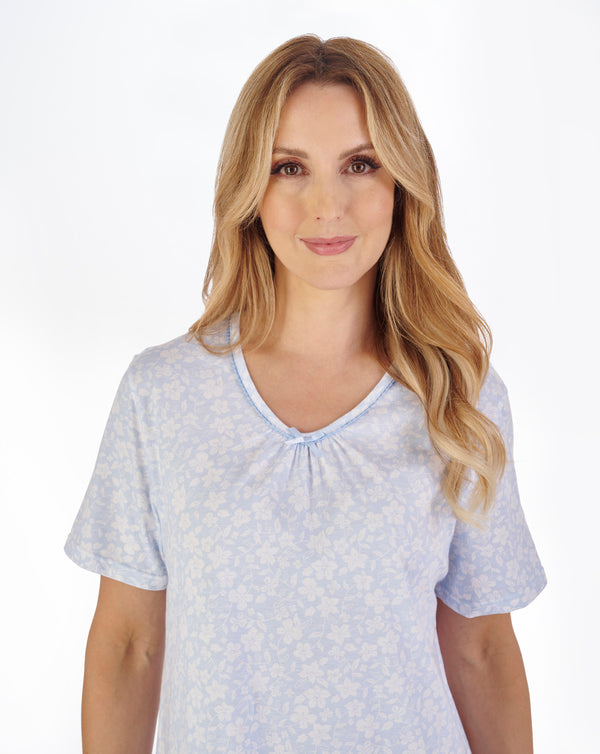 Slenderella Monoprint 38" Jersey Nightdress ND05100